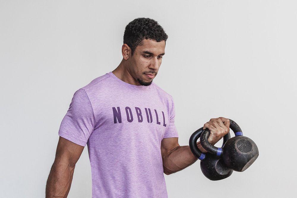 NOBULL Men's Tee - Iris - Ireland (2635KIXUB)